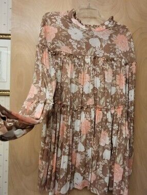 uo malena button down midi dress UO Malena Pink Floral Button-Through Midi Dress